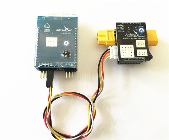 Arkbird Current sensor with 12V regulator output